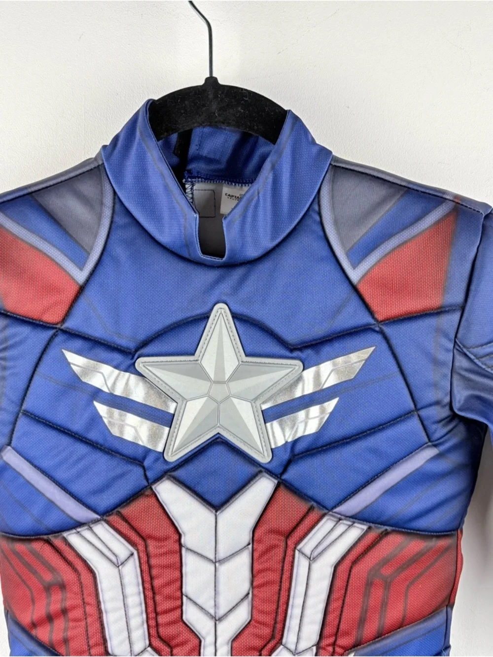 Marvel Captain America Sam Wilson Official Youth Jumpsuit Costume Superhero XS - Picture 2 of 9